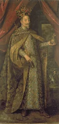Emperor Matthias of Austria in Bohemian Coronation Robes